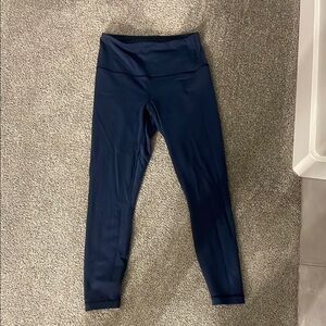 90 Degree By Reflex Deep Blue Leggings